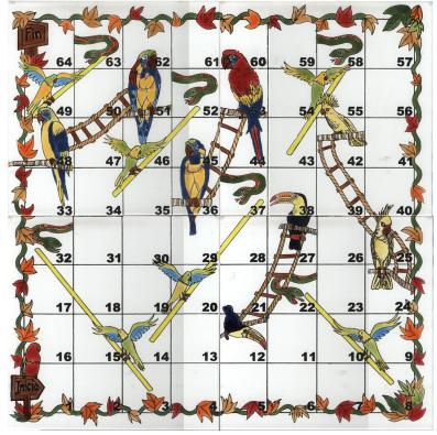 207-711 Escalera Aves 50x50